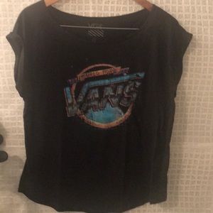“Vintage” Vans world tour t-shirt